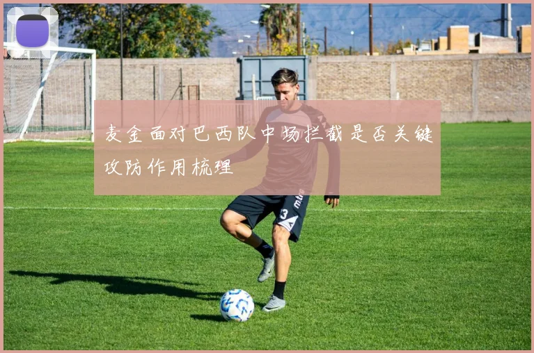 麦金面对巴西队中场拦截是否关键攻防作用梳理